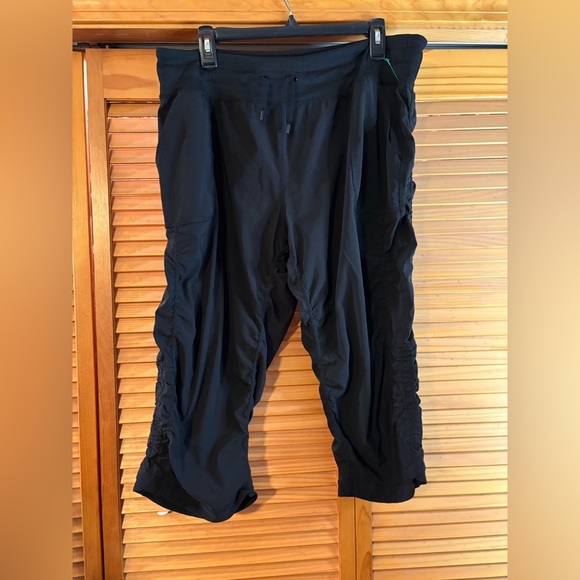 Black Cropped Womens Pants - Picture 1 of 3